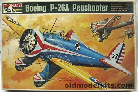 Hasegawa 1/32 P-26A Peashooter - US Army or Philippine Air Force, JS-092 plastic model kit